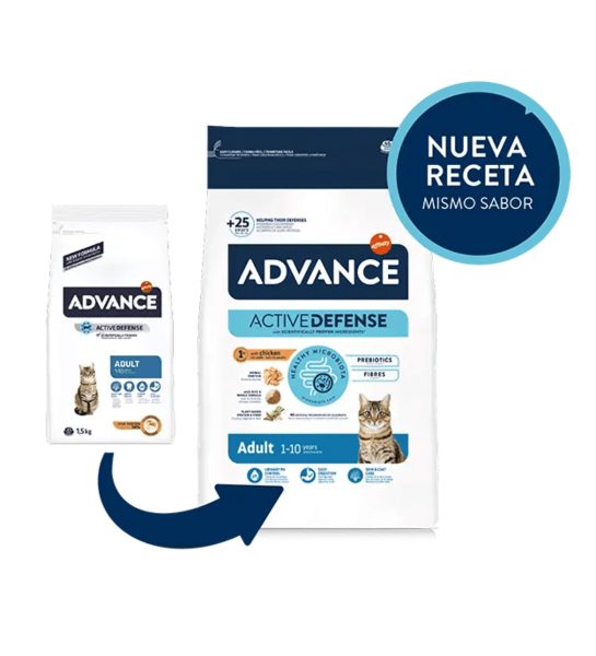 10 kg Advance Adult Huhn&Reis Katzen