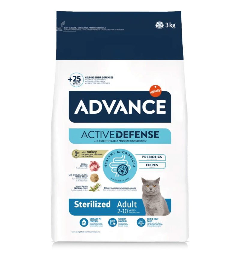 10 Kg Advance Cat Sterilized Pavo