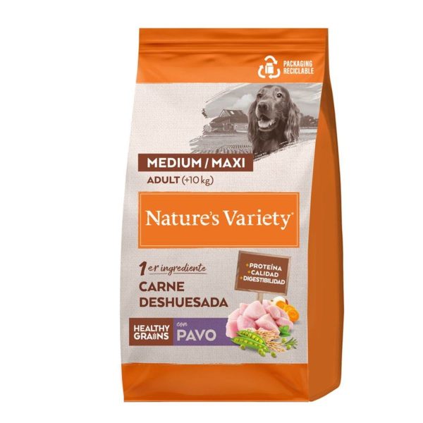 10 kg Nature’s Variety Hund Med/Maxi Pavo Gesunde Getreide