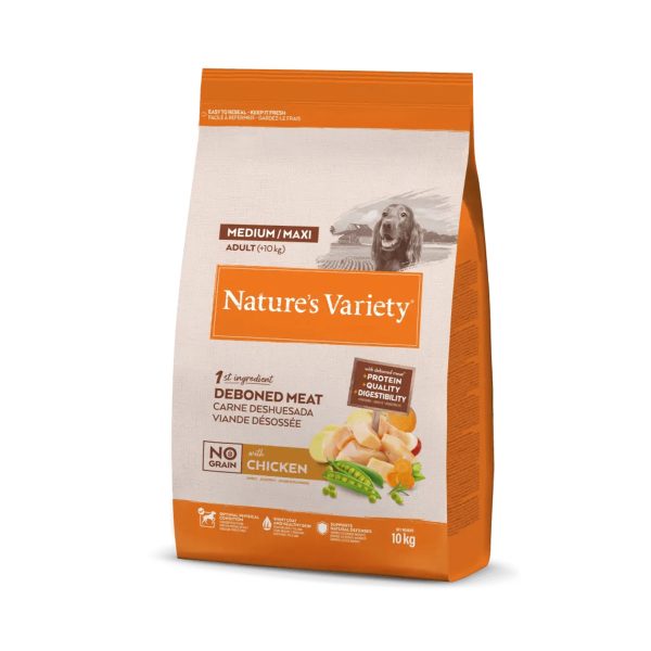 10 Kg Nature’s Variety Selected Med/Maxi Pollo Campero