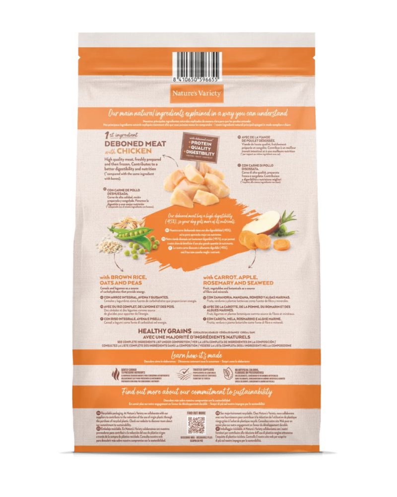 10 kg Nature’s Variety Selected Puppy Pollo Campero