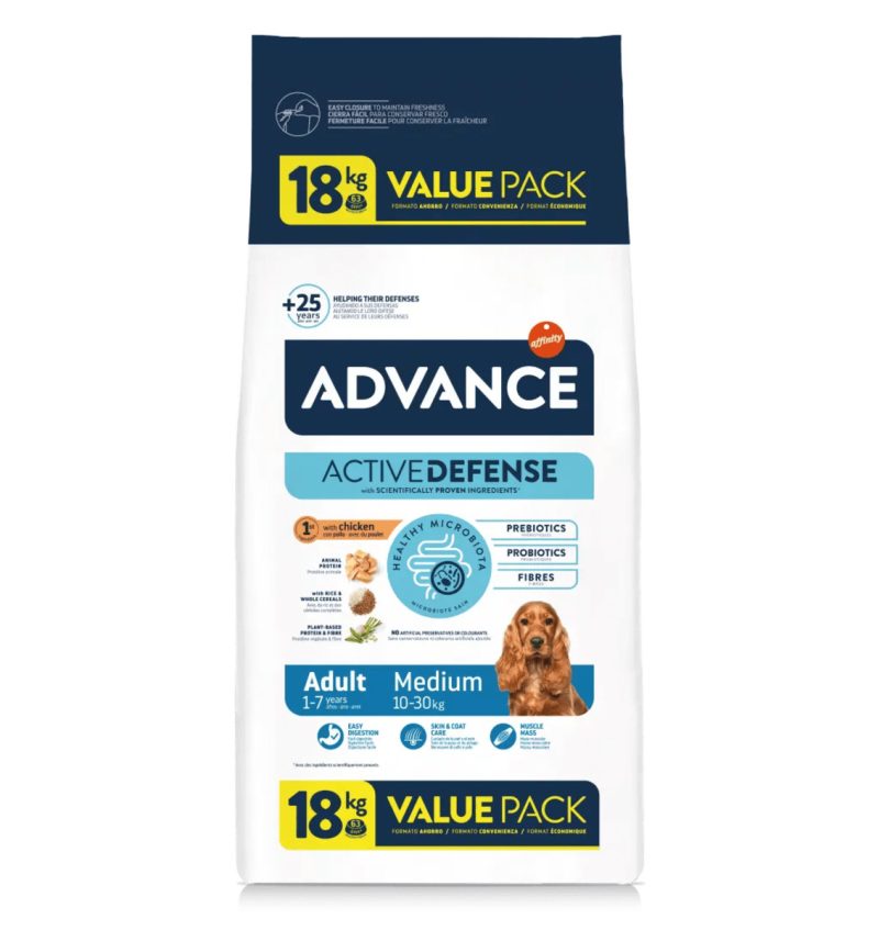 14 + 4 Kg Gratis Advance Medium Adult