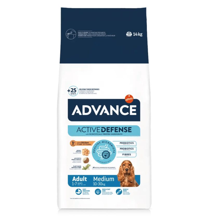 14 + 4 Kg Gratis Advance Medium Adult