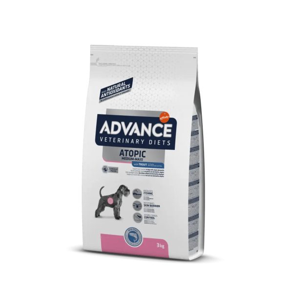 3 kg Advance Atopische Forel Med/Maxi
