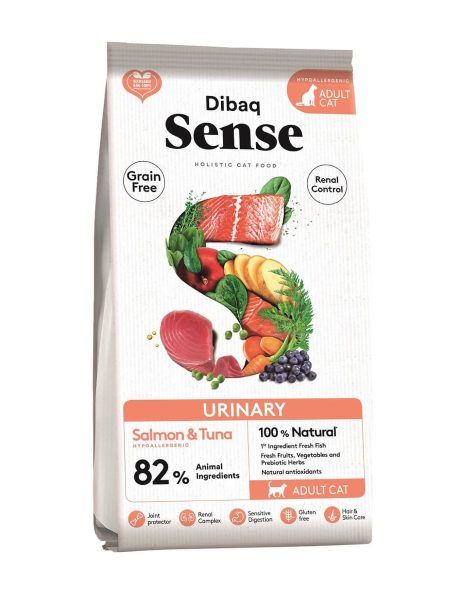 6 Kg Sense Cat Urinary Zalm en Tonijn Kattenvoer voor Katten