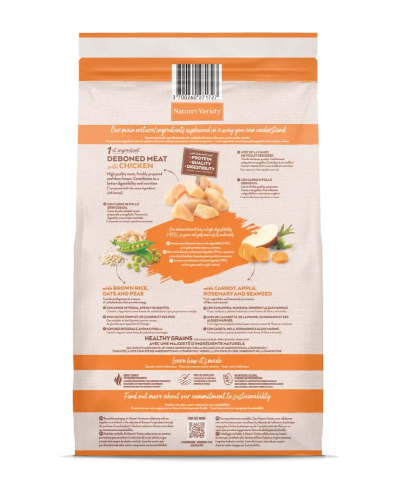 7 Kg Nature’s Variety Cat Adult Pollo Healthy Grain
