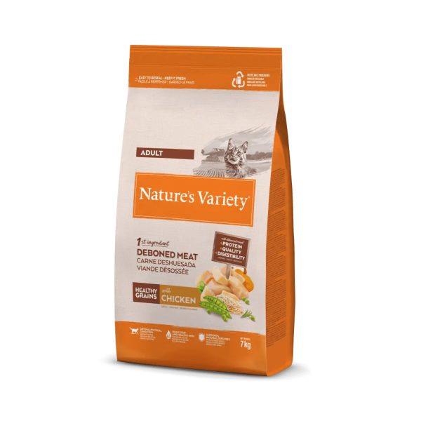 7 Kg Nature’s Variety Kat Volwassen Kip Gezond Graan