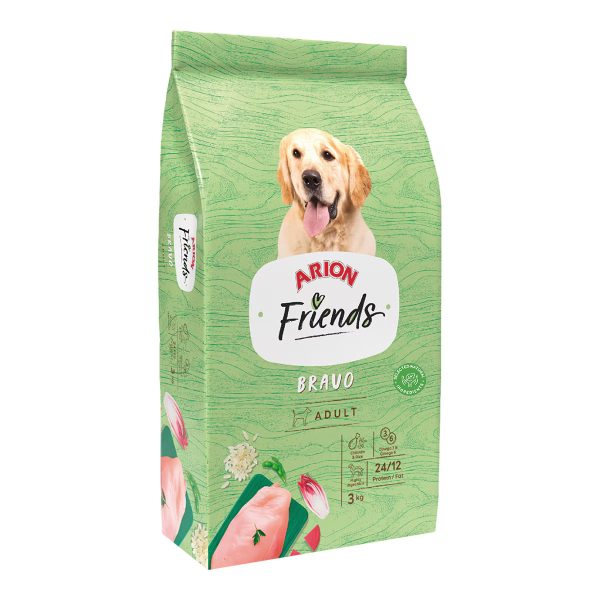 Arion Friends 3 Kg Bravo Adulto Pollo