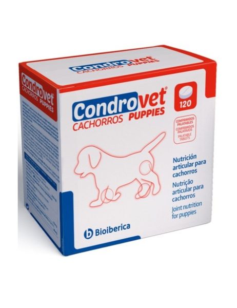 Bioiberica Condrovet Force HA Welpen Gelenkschutz 120 Tabletten