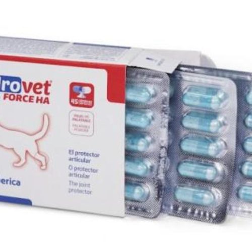 Bioiberica Condrovet Force HA Gatos Condroprotector Articular 45 Cápsulas