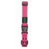 Colar Bub's Fechamento Rápido Rosa Largura 25mm Comprimento Ajustável 34-53cm