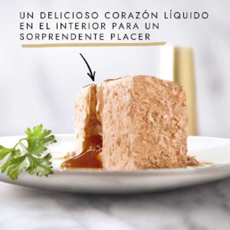 Caja de 24 unidades Lata Gourmet Gold Fondant Atún para gatos, 85 g