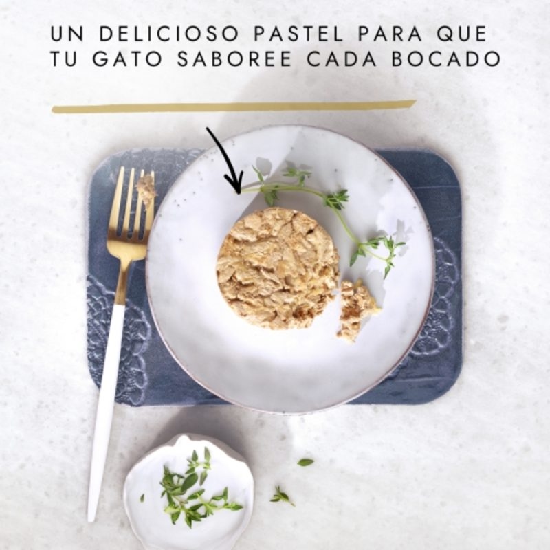 Caja de 24 unidades Lata Gourmet Gold Tartelette Buey y Tomate para gatos, 85 g