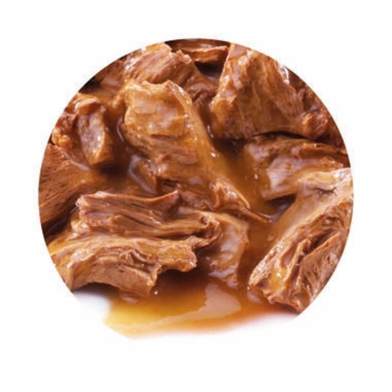 Caja de 26 unidades de Proplan Nutri Savour Pavo en Salsa, 85 G