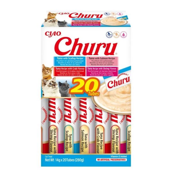 Churu CAT Tonijnvariëteiten met zeevruchten (20p)