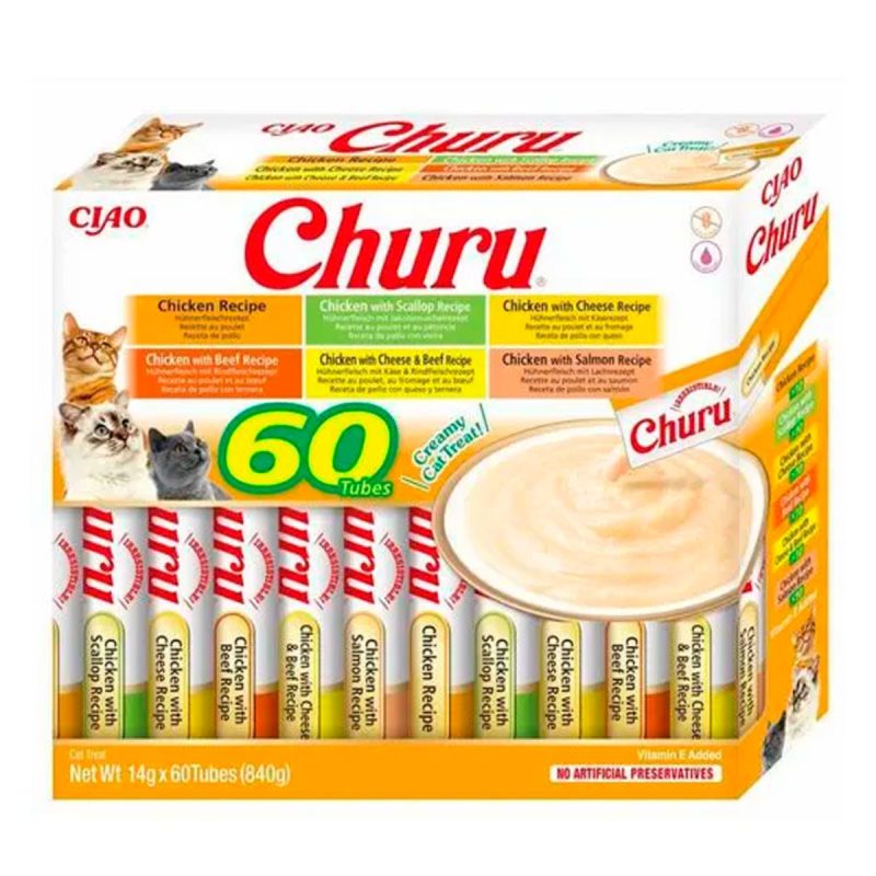 Churu CAT Variedades de Pollo (60p)