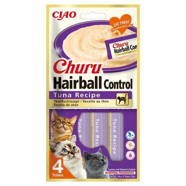 Churu Hairball tonijnrecept – Doos 12 stuks
