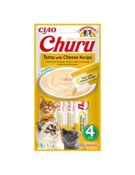 Churu Rezept für Thunfisch mit Käse – Box 12 Stück