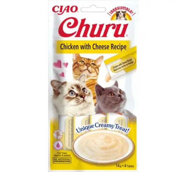 Churu Recept van kip met kaas – Doos 12 eenheden