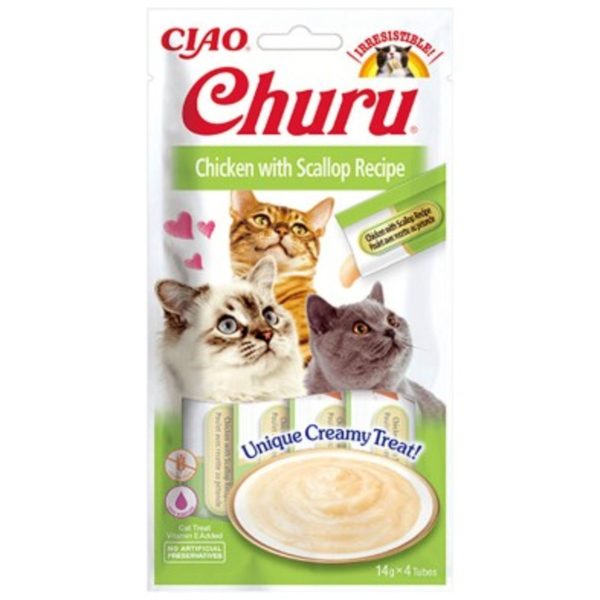 Churu Rezept für Huhn mit Jakobsmuschel – Box 12 Stück