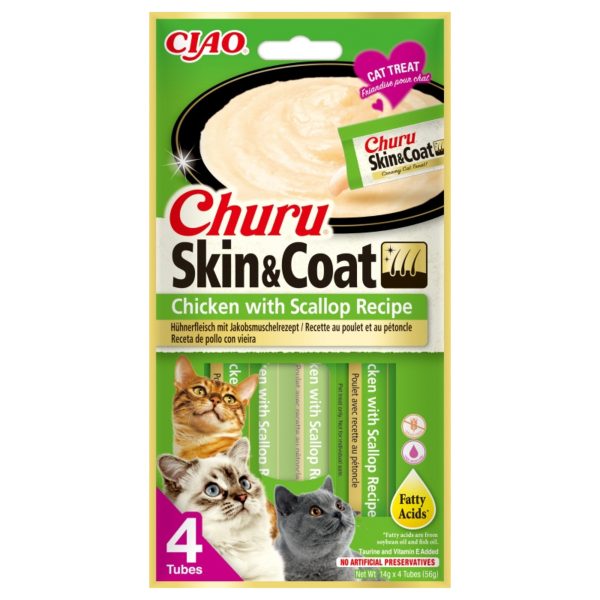 Churu Skin&Coat Rezept für Huhn mit Jakobsmuschel