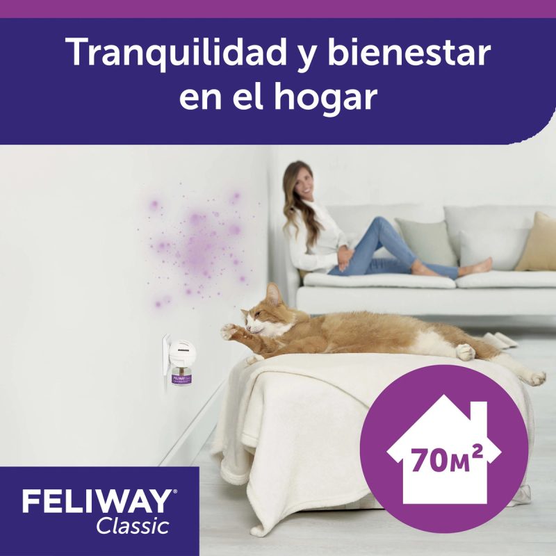 Feliway Classic Difusor+ Recambio 48ml