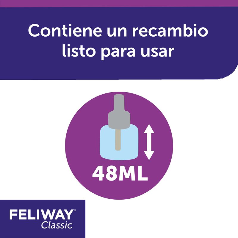 Feliway Classic Difusor+ Recambio 48ml