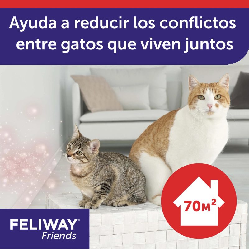 Feliway Friends Recambio 48 ml