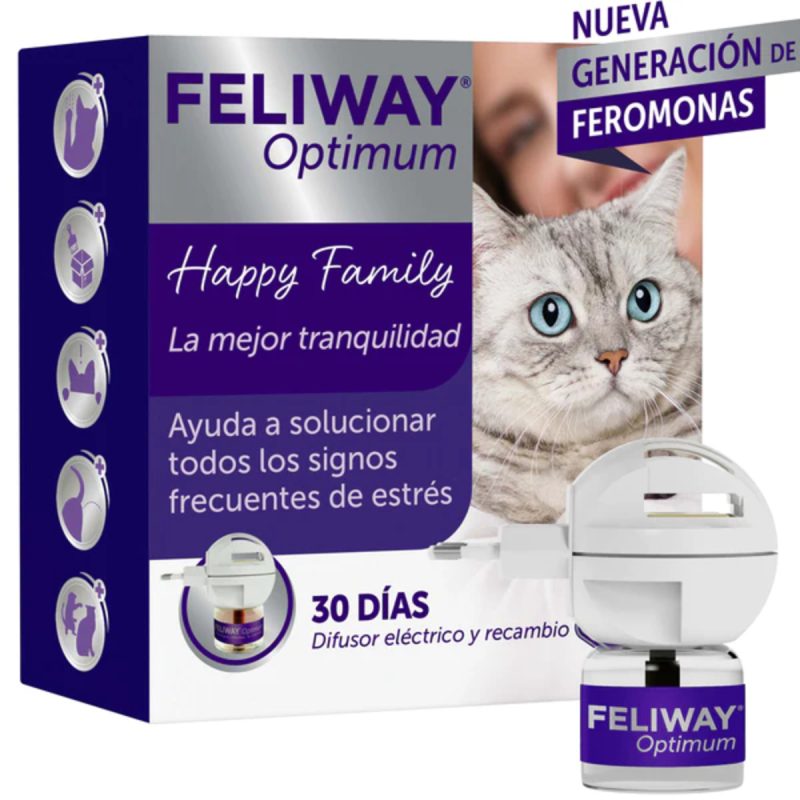 Feliway Optimum Difusor+ Recambio 48ml