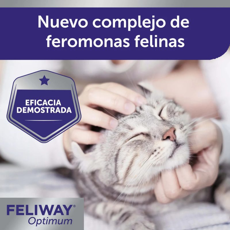 Feliway Optimum Difusor+ Recambio 48ml