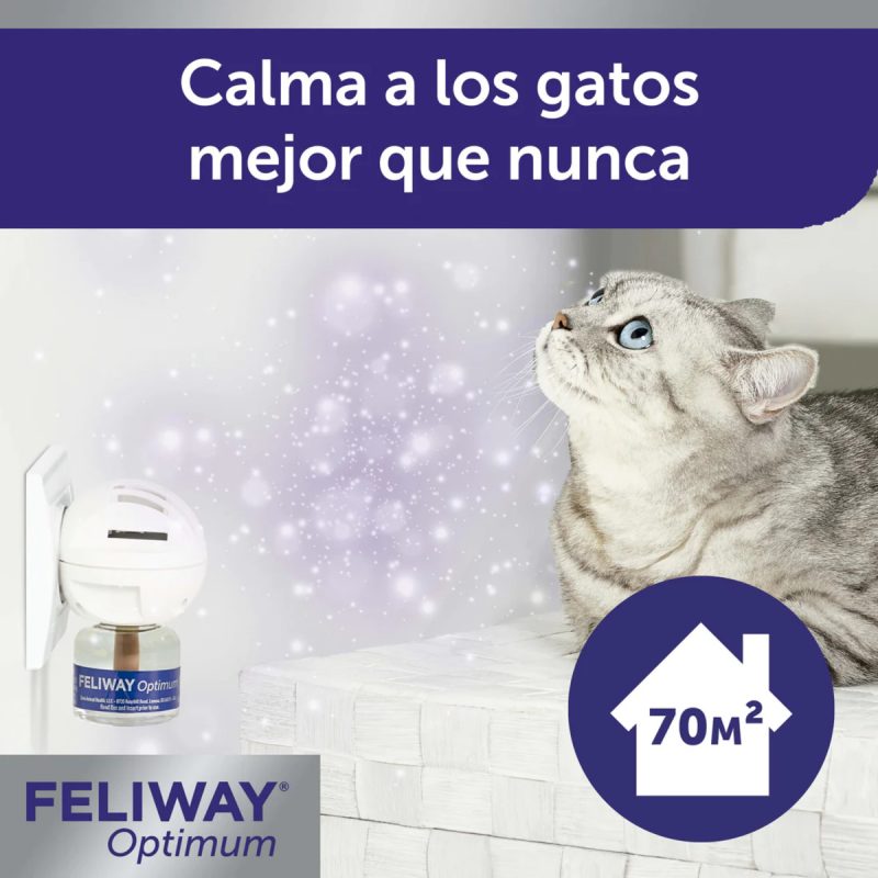 Feliway Optimum Recambio 3 Meses