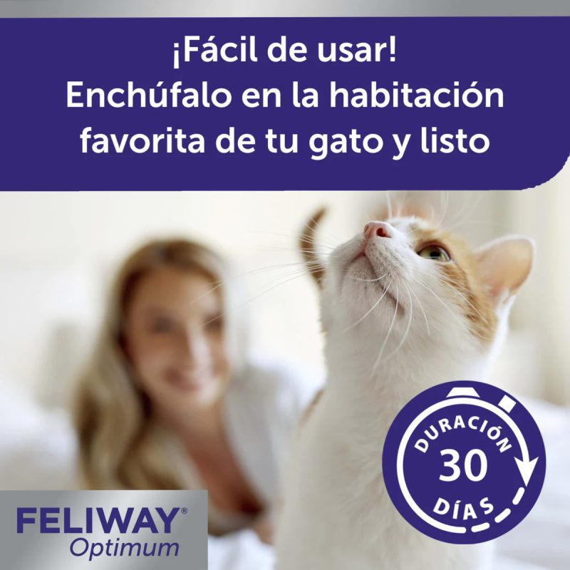 Feliway Optimum Recambio 3 Meses