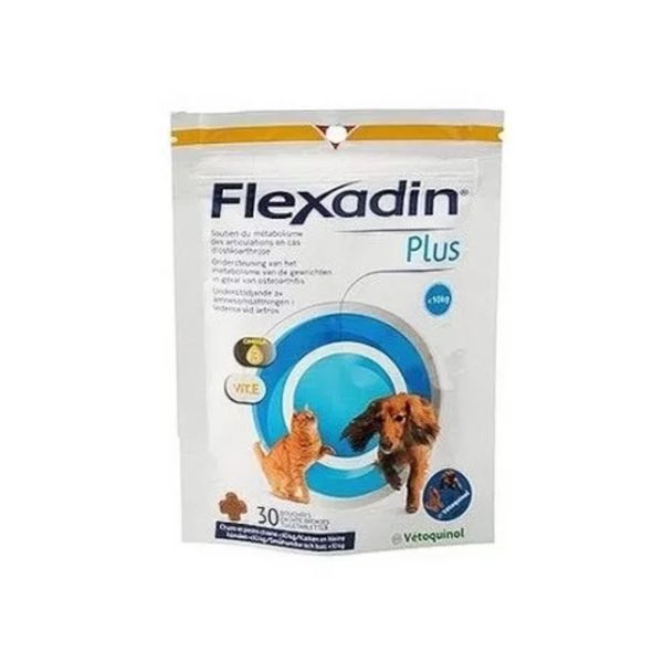 Flexadin Plus Condroprotector Honden En Katten Vetoquinol 30Cp