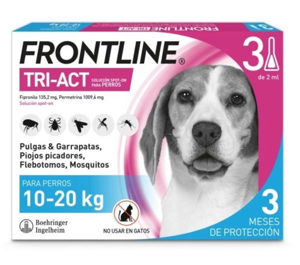 Frontline Tri-Act 10-20 Kg, 3 Pipetten