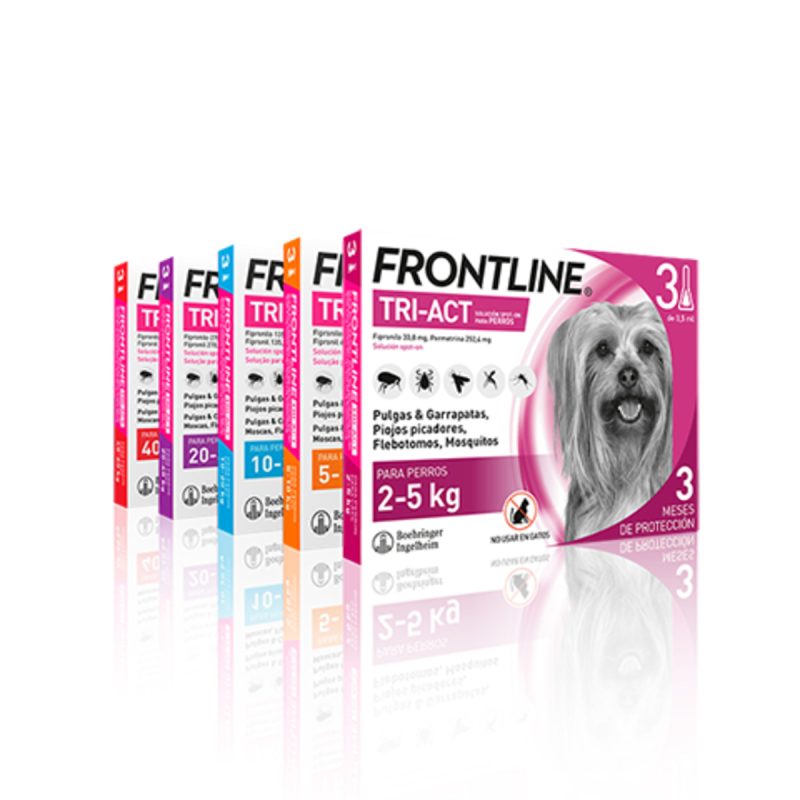 Frontline Tri-Act 2-5 kg, 3 pip.