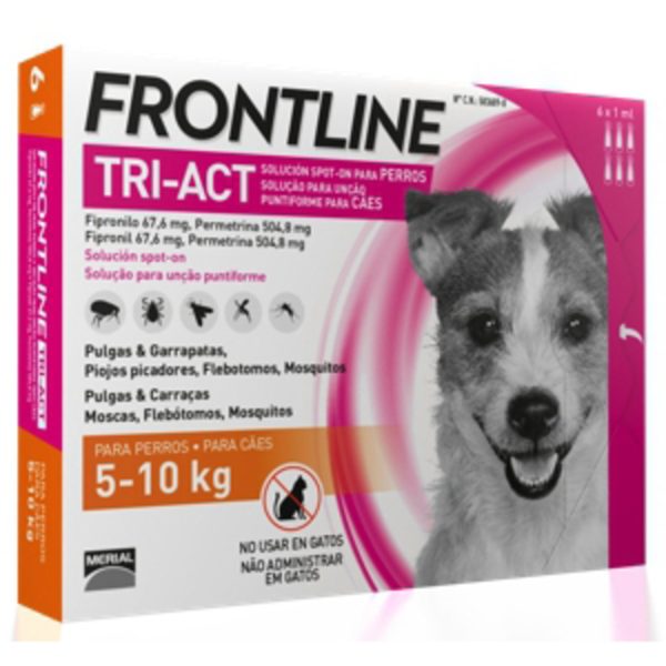 Frontline Tri-Act 5-10 kg 6 Pipetten