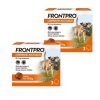 Frontpro Masticable 28 mg 4-10 kg M , 3 tbl