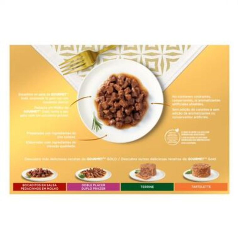 Gourmet Gold Bocaditos Pack Surtido , 12x85g