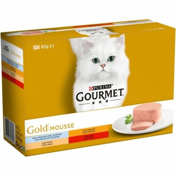 Gourmet Gold Mousse Pack Gemischt, 12x85g