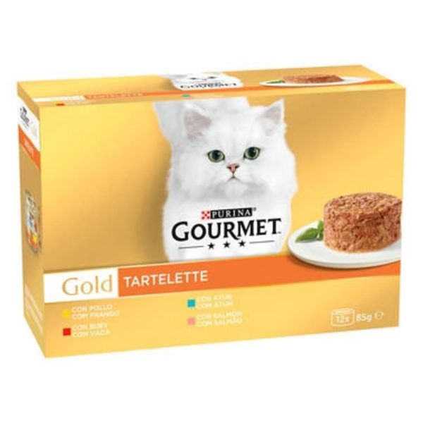 Gourmet Gold Tartalette Pack Sortido, 12x85g