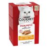 Gourmet Mon Petit Selec. de Aves. Pack 48 Unds. 8 Cajas x 6 Sobres de 50 Gr