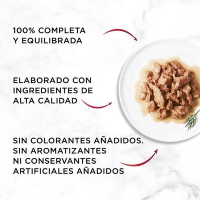 Gourmet Mon Petit Selec. de Aves. Pack 48 Unds. 8 Cajas x 6 Sobres  de 50 Gr