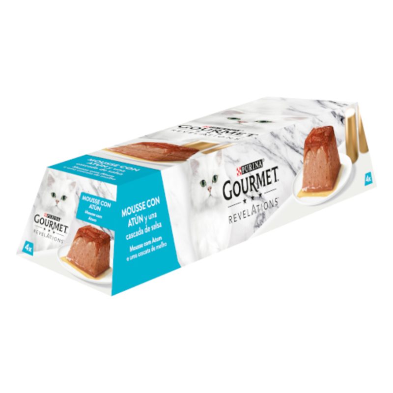 Gourmet Revelation Mousse Atún, 4×57 g.