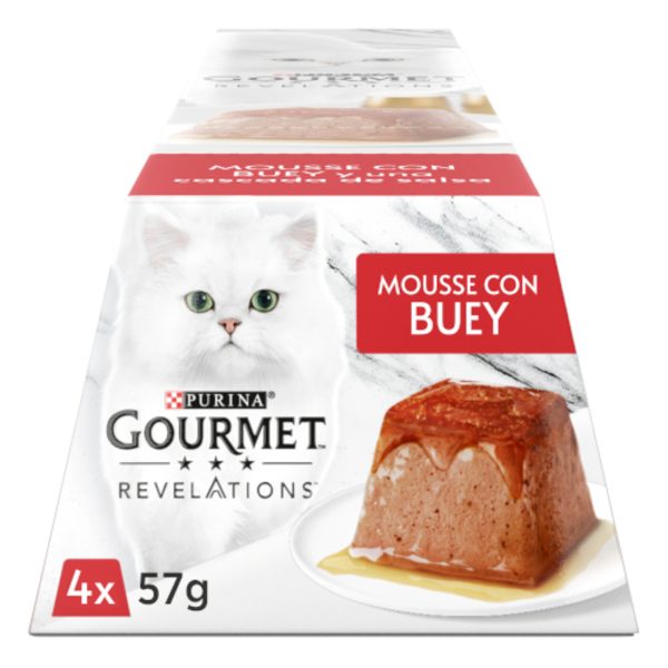 Gourmet Revelation Mousse Rund, 4×57 g.