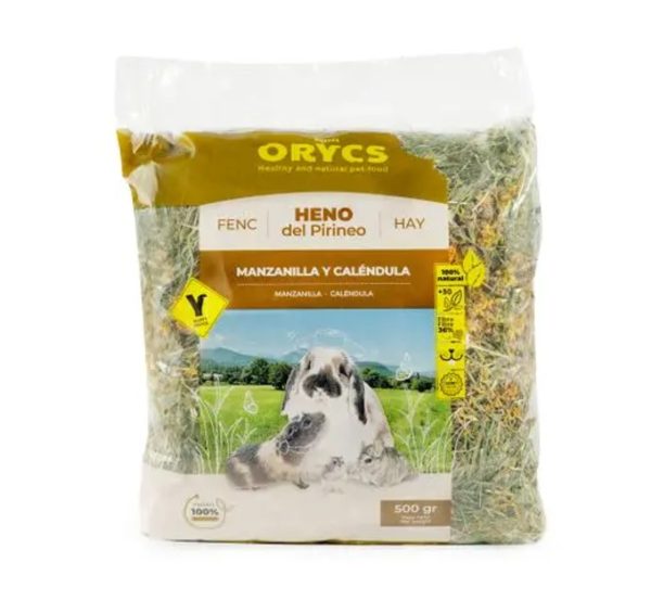 Mini Orycs Hooi Kamille en Calendula, 500 g.