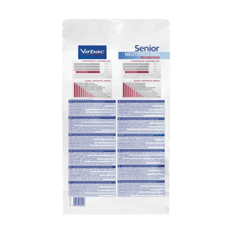 HPM Dog Senior Neutered Large & Medium, 3 kg
