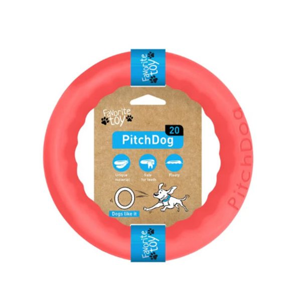 PitchDog 20 Ring Roze 20 cm