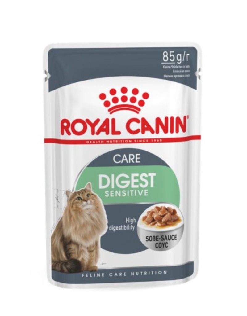 Royal Canin Digestive Sensitive (salsa) – Caja 12 x 85 g