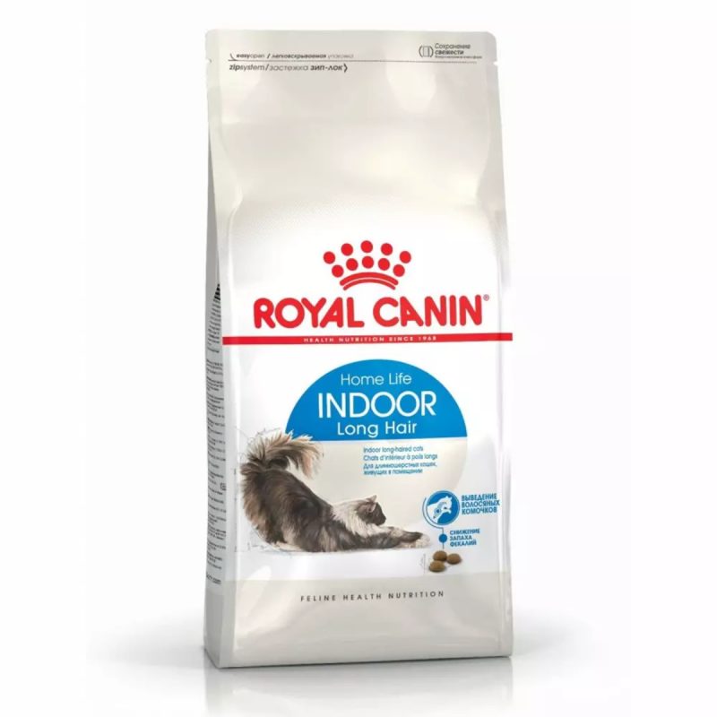 Royal Canin Indoor Long Hair 35 – Saco 4 KG