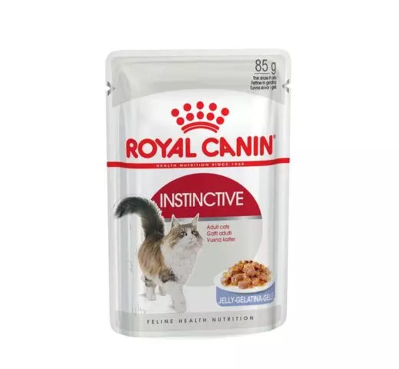 Royal Canin Instinctive (gelatina) – Caja 12×85 g